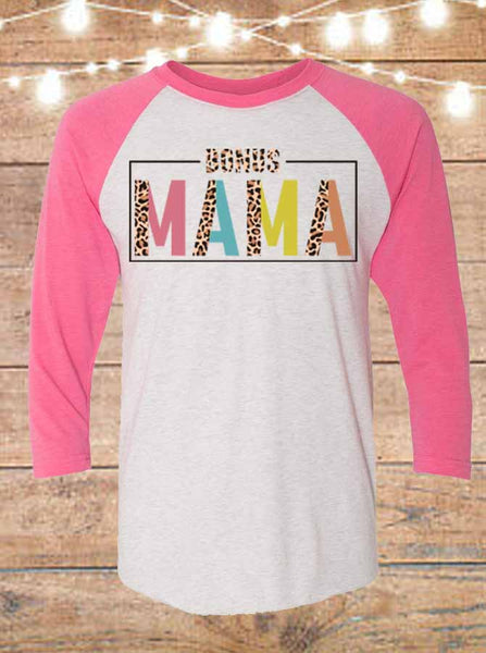 Bonus Mama Raglan T-Shirt
