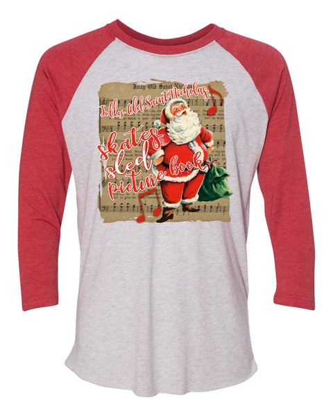 Jolly Old Saint Nicholas Christmas Shirt
