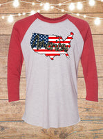 America Raglan T-Shirt