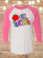 Art Teacher Raglan T-Shirt