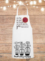 As For Me And My House We Will Serve Pie Cheat Sheet Apron