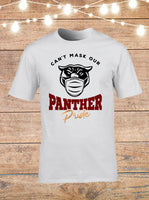 Can't Mask Our Panther Pride White T-Shirt
