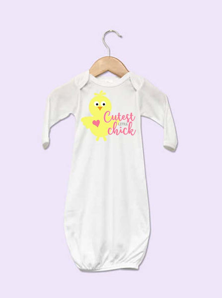 Cutest Little Chick Baby Gown