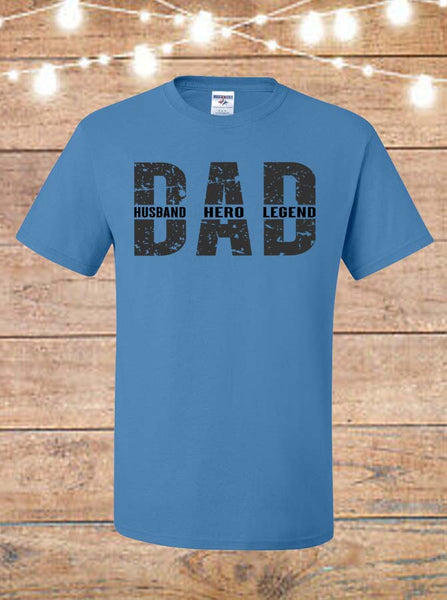 Dad Husband Hero Legend T-Shirt