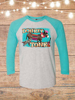 Donkey Tonk Raglan T-Shirt