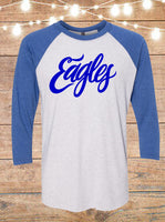Eagles Raglan T-Shirt Terrell Academy