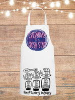 Every Day Is A Fresh Start Cheat Sheet Apron