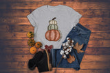 Fall Vibes Stacked Pumpkins T-Shirt