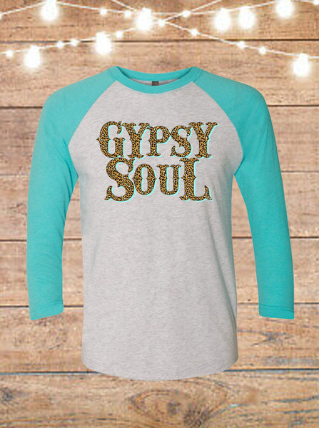 Gypsy Soul Raglan T-shirt
