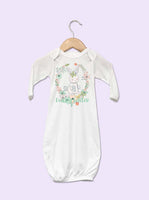 Happy Easter Girls Baby Gown