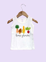 Home Grown Vegetables Infant and Toddler Tank Top