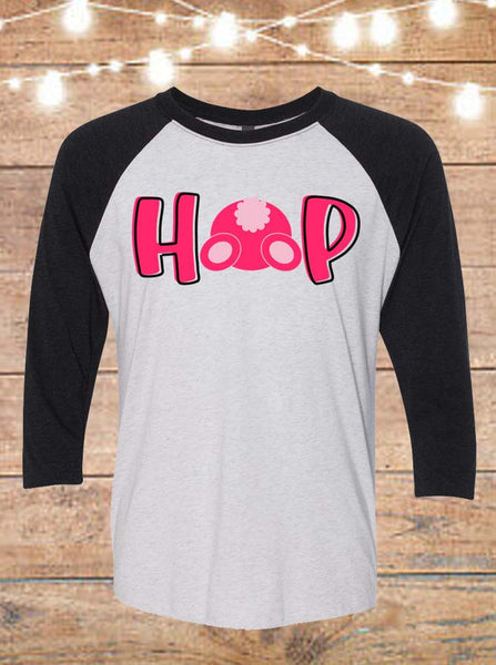 Hop Bunny Raglan T-Shirt