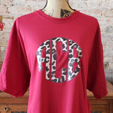 Leopard Monogram T-shirt