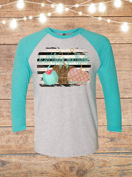 In All Things Give Thanks Raglan T-Shirt
