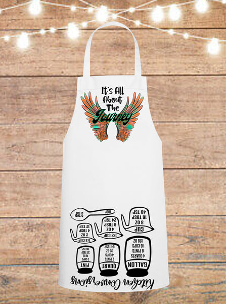 It's All About The Journey Cheat Sheet Apron