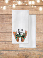 It's All About The Journey Kitchen Towel