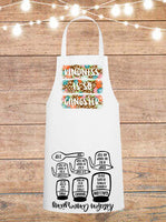 Kindness Is So Gangster Cheat Sheet Apron