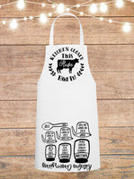 Kitchen Closed This Heifer's Had It Cheat Sheet Apron