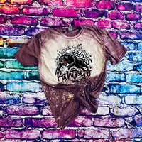 Leaping Panther Bleached T-Shirt