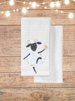 Male Sheep With Heart Kitchen Towel