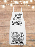 Mom A Title Just Above Queen Cheat Sheet Apron