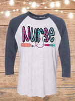 Nurse Raglan T-Shirt