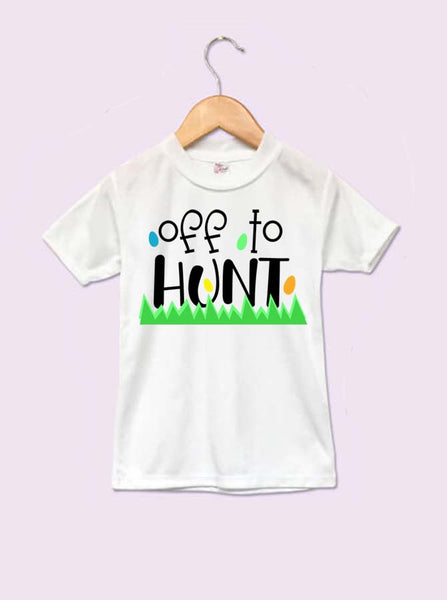 Off To Hunt Infant and Toddler T-Shirt