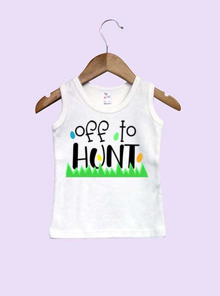 Off To Hunt Infant and Toddler Tank Top
