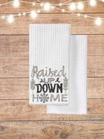 Raised Up Down Home Kitchen Towel