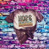 Retro Vintage Hope Bleached T-Shirt