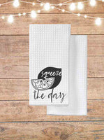 Squeeze The Day Lemon Kitchen Towel