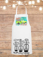 Summer Time State Of Mind Vintage Truck Cheat Sheet Apron