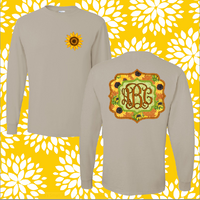 Sunflower Monogrammed Shirt