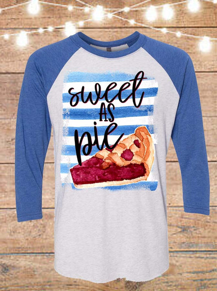 Sweet As Pie Raglan T-Shirt