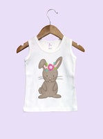 Watercolor Bunny Infant and Toddler Tank Top