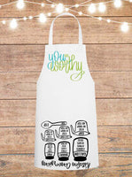 You Are Worthy Cheat Sheet Apron