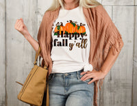 Happy Fall Y'all (Pumpkin) T-shirt